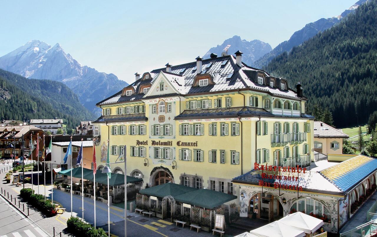 Hotel Dolomiti Schloss Каназей Екстериор снимка
